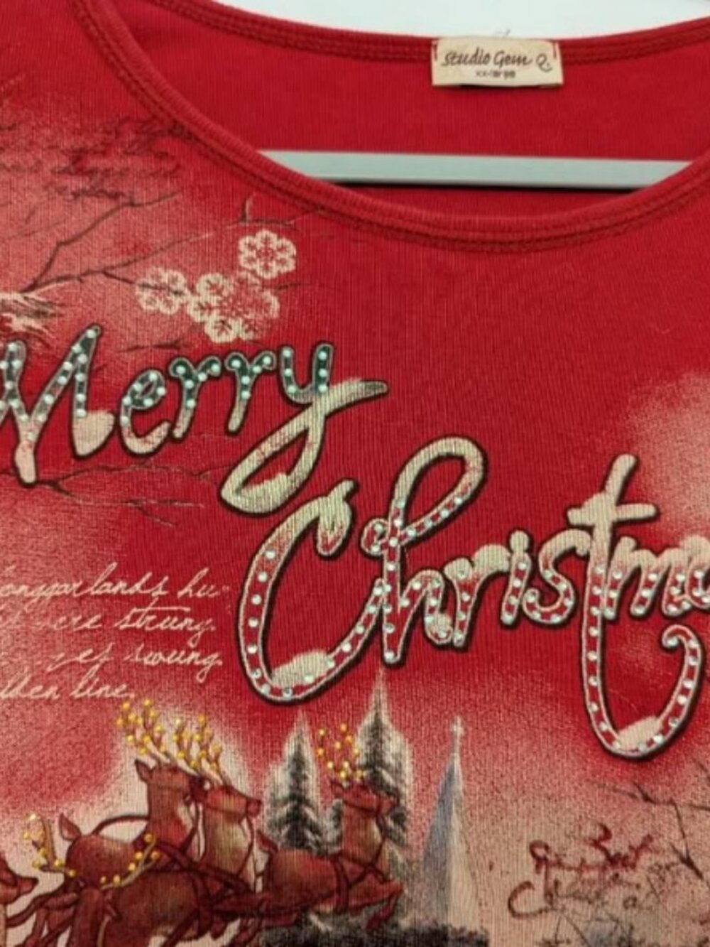 Studio Gem Christmas Santa shirt - Picture 3 of 5
